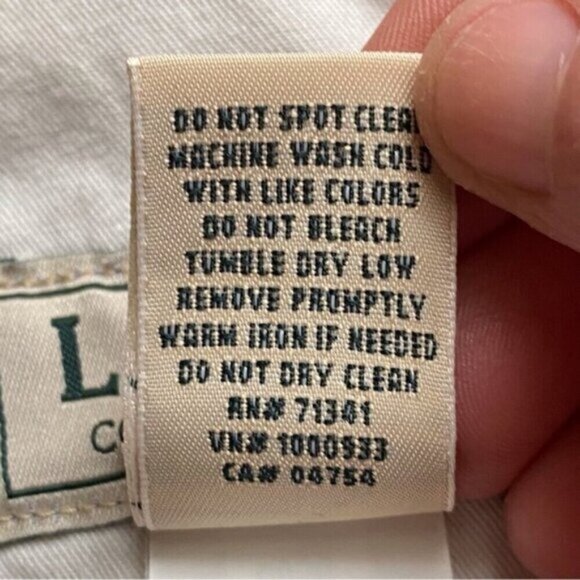 L.L. Bean Tropic-Weight Cargo Shorts Men 34 Tan Comfort Waist 100% Cotton Pcoket - Picture 9 of 12